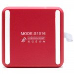 Wholesale Cube Style Portable Wireless Bluetooth Speaker S1016 (Red)